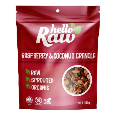Raspberry & Coconut Granola - Apex Health