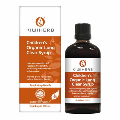 Childrens Organic Lung Clear Syrup - Apex Health