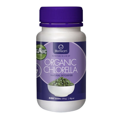 Certified Organic Chlorella - 200mg tablets - Apex Health