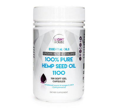 Hemp Seed Oil 1100 - Apex Health