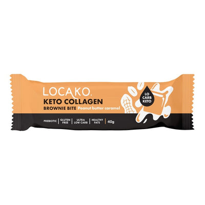 Keto Collagen Brownie Bite Peanut Butter Caramel - Apex Health