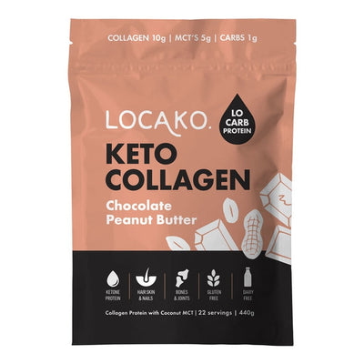 Keto Collagen Chocolate Peanut Butter - Apex Health