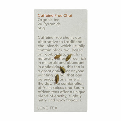 Caffeine Free Chai Organic Tea - Apex Health
