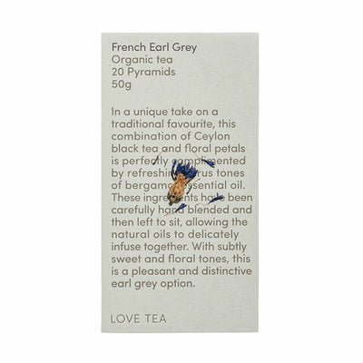French Earl Grey Organic Tea - Apex Health