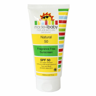 Natural Fragrance Free Sunscreen SPF 50+ - Apex Health