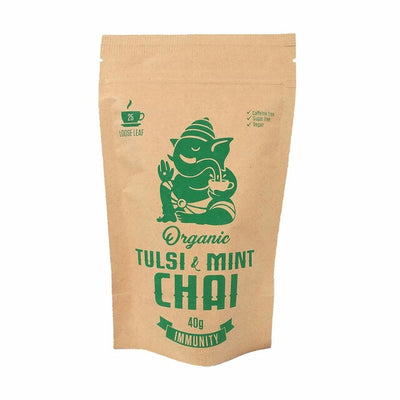 Organic Tulsi & Mint Chai - Apex Health