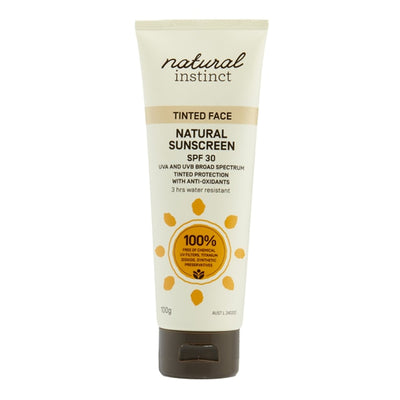 Natural Sunscreen SPF 30 - Tinted Face - Apex Health