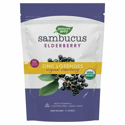 Sambucus Organic Zinc Lozenges - Apex Health