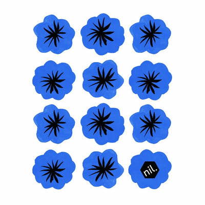 Compostable Dishcloth - Blue Flower - Apex Health