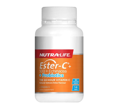 Ester-C 500mg with Echinacea + Probiotics - Apex Health
