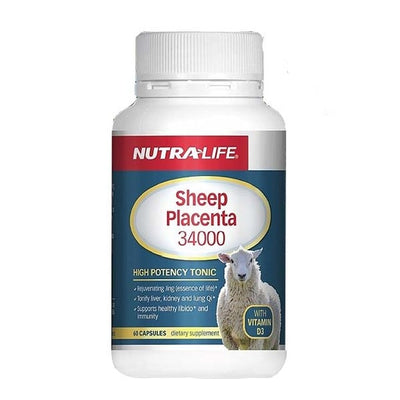 Sheep Placenta 34000 with Vitamin D3 - Apex Health