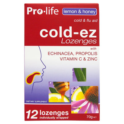 Cold-Ez Lozenges - Individually Wrapped - Apex Health