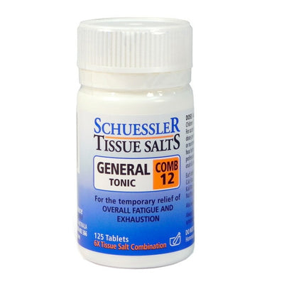 Combination 12 - General Tonic Tablets - Apex Health