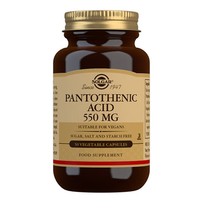 Pantothenic Acid (Vitamin B5) 550mg - Apex Health
