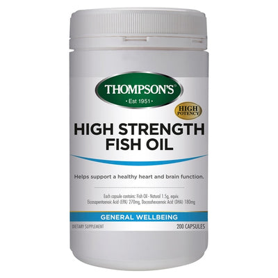 High Strength Fish Oil - Apex Health