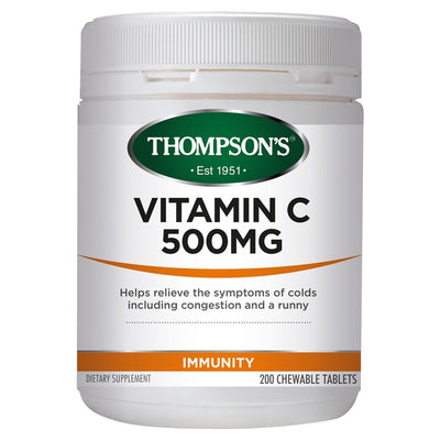 Vitamin C 500mg Chewable - Apex Health