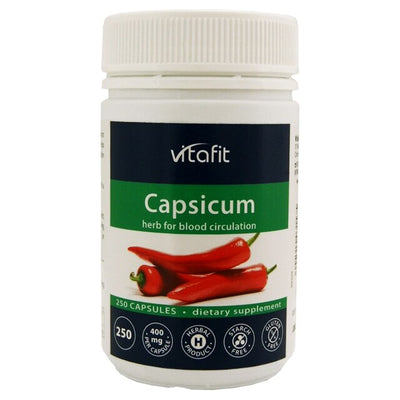 Capsicum (Cayenne) 400mg - Apex Health