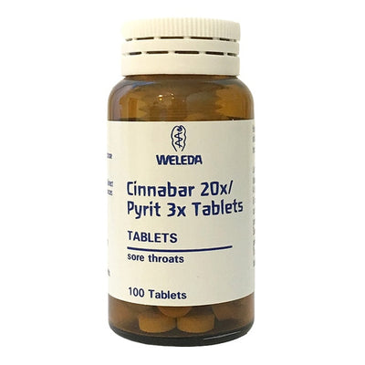 Cinnabar 20x / Pyrit 3x (Sore Throats) - Apex Health